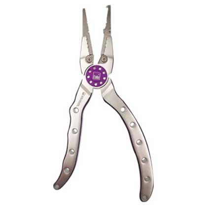 カハラジャパン 6.5インチヘビーデューティーアルミプライヤー(シルバー/パープル) 6.5インチ ヘビーデューティーアルミプライヤー(シルバー/パープル)KAHARA フィッシングプライヤー[ヘビアルミプライヤ65SVPU] 返品種別A