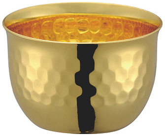 田辺金具 TK2089269 華 ぐいのみ 90ml 槌目 金メッキTANABE ぐいのみ HANAシリーズ[TK2089269] 返品種別Aの通販は 8,250円