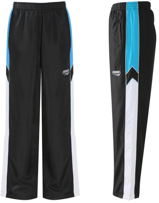 BIKE（バイク） ウォームアップパンツ（ブラック×サックス・サイズ：XO） ユニセックス　ウインドウェア FNT-BK5341-0522-XO返品種別Aの通販は