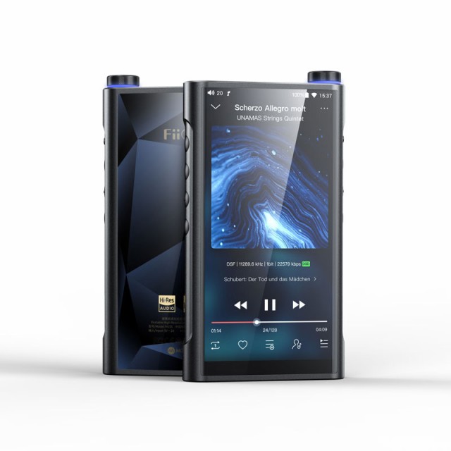 Fiio M15 FIO-M15-B 純正ケース付き - www.sorbillomenu.com