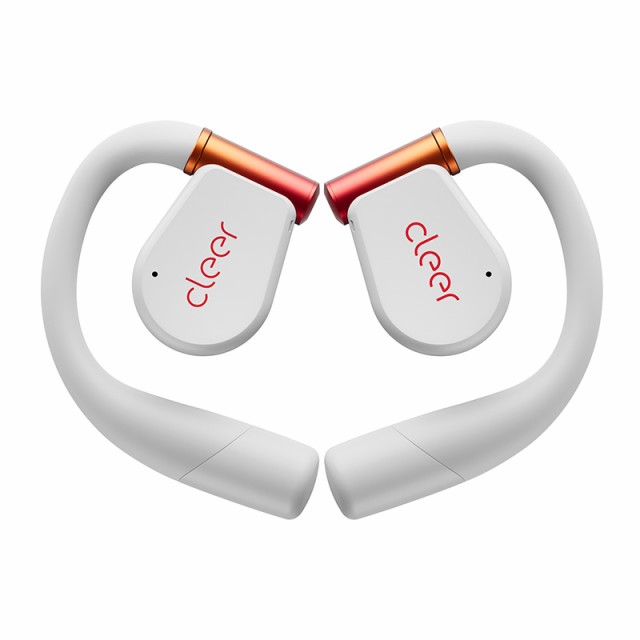 Cleer CLR-ARC3G-WR オープンイヤー型完全ワイヤレスイヤホン（ホワイト＆レッド）ARC3 Gaming White＆Red[CLRARC3GWR] 返品種別A