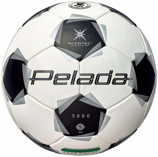 モルテン F5K5000 サッカーボール 5号球 ペレーダ5000芝用（スノーホワイトパール×メタリックブラック）molten[MTF5K5000] 返品種別Aの通販は