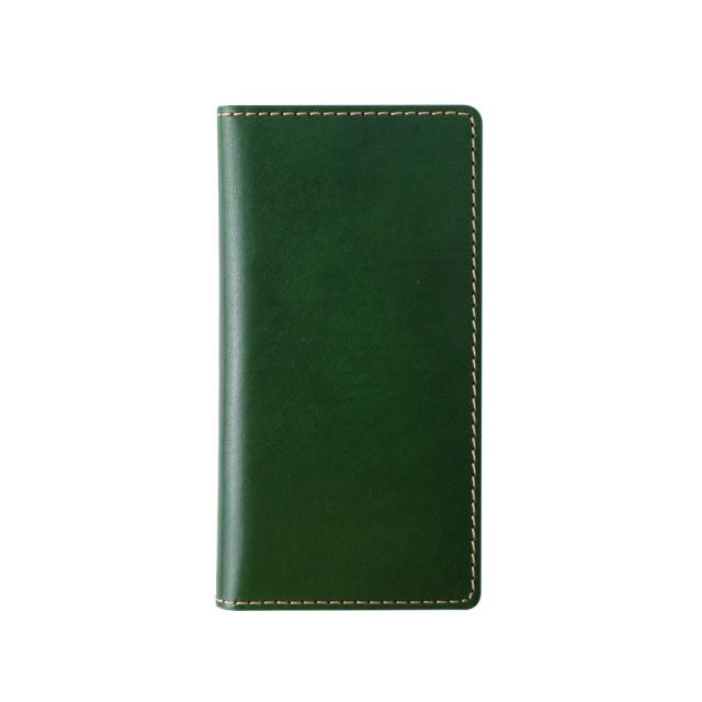 GAZE(ゲイズ) GZ20915I12PGR iPhone 12/12 Pro用 Tuscany Belly MagSafe対応ダイアリーケース（グリーン）[GZ20915I12PGR] 返品種別Aの通販は
