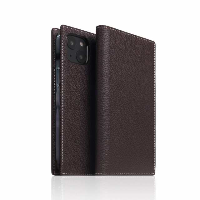 SLG Design SD24342I14MBC iPhone 14 Plus用 手帳型ケース Full Grain Leather Case（ブラウンクリーム）[SD24342I14MBC] 返品種別A