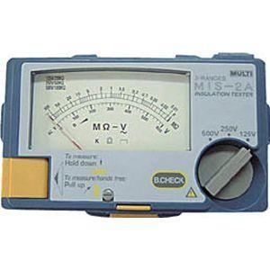 マルチ計測器 MIS2A アナログ絶縁抵抗計[MIS2Aマルチ] 返品種別Bの通販は