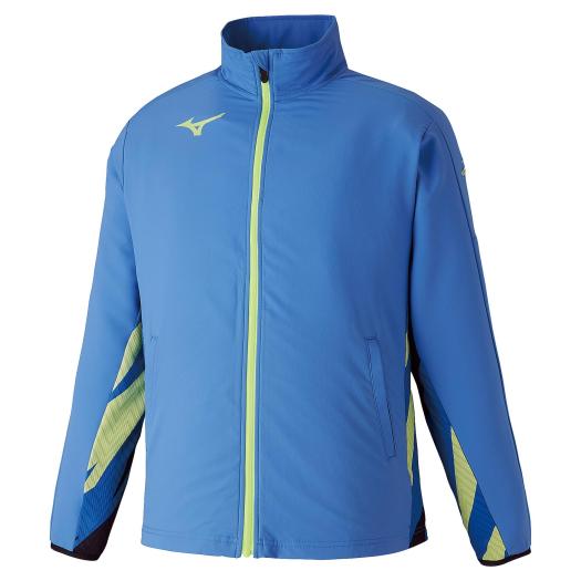 ミズノ 62JC201025S トレーニングクロスジャケット（ソニックブルー×ネオライム・サイズ：S）MIZUNO[62JC201025S] 返品種別Aの通販は