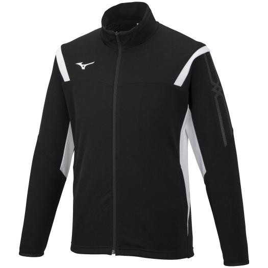 ミズノ 32MC211009XS MCライン　ウォームアップジャケット（ブラック×ホワイト・サイズ：XS）MIZUNO[32MC211009XS] 返品種別Aの通販は