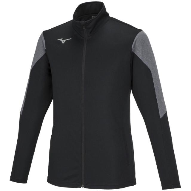 ミズノ 32MCA116092XL ソフトニットジャケット（ブラック×チャコール杢・サイズ：2XL）MIZUNO[32MCA116092XL] 返品種別Aの通販は