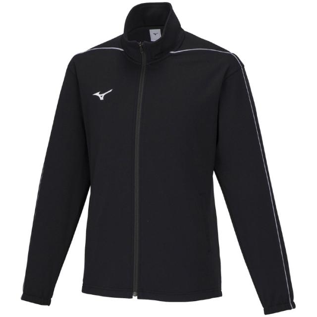 ミズノ 32MCA125902XL ウォームアップジャケット（ブラック×ホワイト：サイズ：2XL）MIZUNO[32MCA125902XL] 返品種別Aの通販は