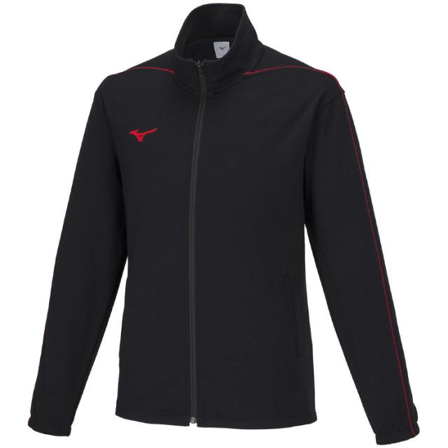 ミズノ 32MCA12596S ウォームアップジャケット（ブラック×チャイニーズレッド・サイズ：S）MIZUNO[32MCA12596S] 返品種別Aの通販は 5,134円