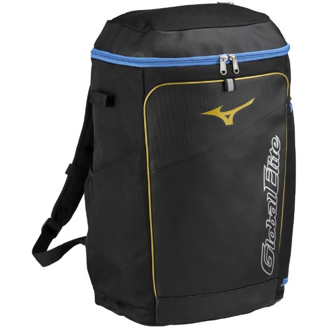 ミズノ 1FJDC45095 【グローバルエリート】バックパック ジュニア（ブラック×ゴールド・容量：30L）MIZUNO[1FJDC45095] 返品種別Aの通販は