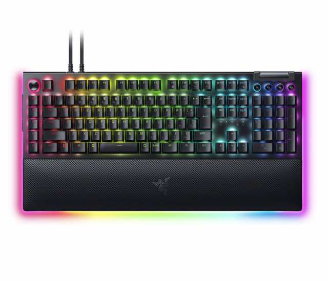 Razer RZ03-04681400-R3J1 【国内正規品】Razer Chroma RGB 対応メカニカルゲーミングキーボード BlackWidow V4 Pro（Green Switch 日本