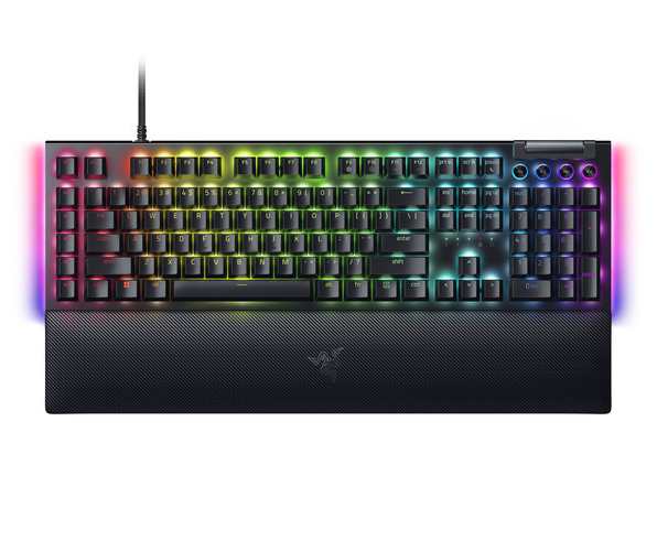 Razer 【国内正規品】メカニカルゲーミングキーボード BlackWidow V4 Green Switch 英語配列 フルサイズ RZ03-04690100-R3M1返品種別A