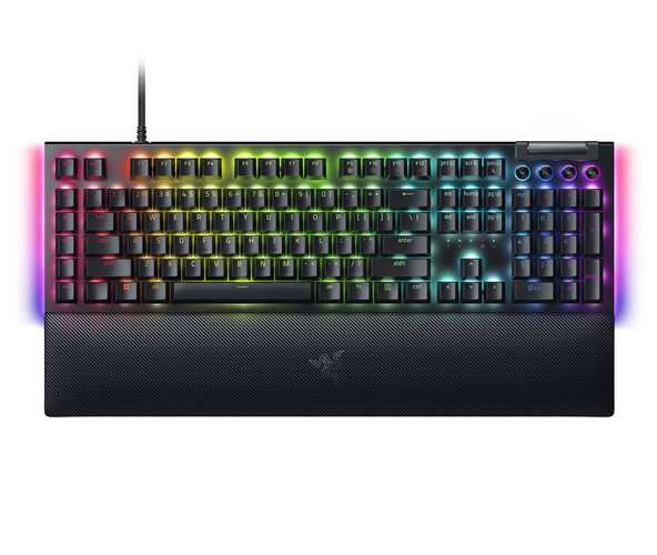 Razer 【国内正規品】メカニカルゲーミングキーボード BlackWidow V4 Yellow Switch 英語配列 フルサイズ RZ03-04691800-R3M1返品種別A