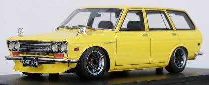 ignitionモデル 1/18 Datsun Bluebird (510) Wagon Yellow【IG2222】ミニカー 返品種別B