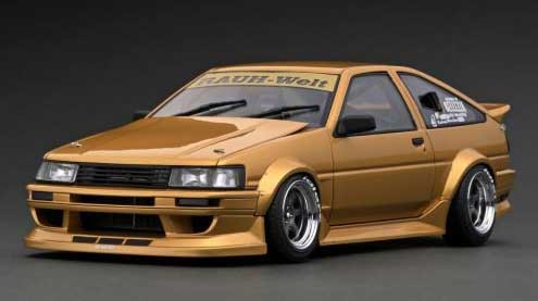 ignitionモデル 1/18 RWB AE86 Gold【IG2608】ミニカー 返品種別Bの