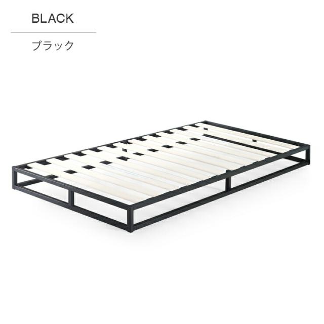 ZINUS JAPAN(ジヌス) ZJ-MBBF-6S Joseph スチールベッドフレーム 15cm ブラック シングル[ZJMBBF6S] 返品種別Aの通販は