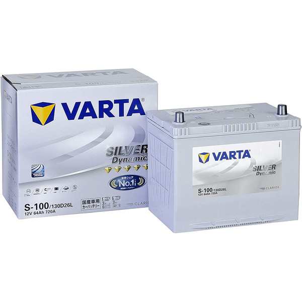 VARTA S-100-VARTA シルバーダイナミック/EFB　充電制御車・アイドリングストップ車対応カーバッテリー【他商品との同時購入不可】VARTA