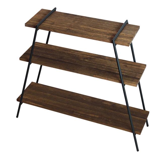 コレンド ILR3-DB COLLEND アイアンレッグラック 3段（ダークブラウン）[ILR3DBCOLLEND] 返品種別Aの通販は