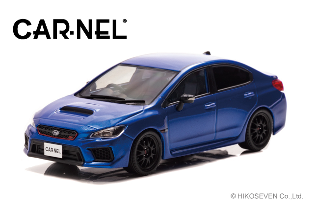 CAR-NEL 1/43 スバル WRX STI Type RA-R (VAB) 2018 WR Blue Pearl【CN431807】ミニカー  返品種別Bの通販は 5,226円
