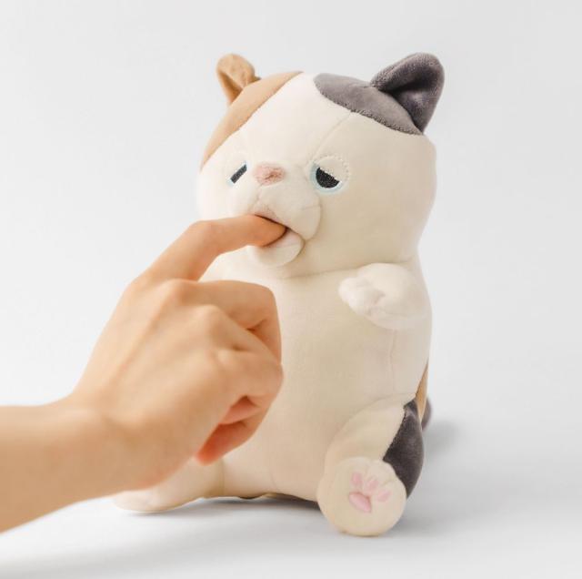 ユカイ工学 甘噛みハムハム（ゆず/ミケネコ）  返品種別Bの通販は