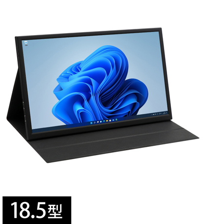 ITPROTECH（アイティプロテック） LCD18HCR-IPS 18.5型マルチ液晶モニター(1920 x 1080/IPS液晶/ノングレア（非光沢）/スピーカー搭載/USB Type-C/mini HDMI/micro USB)[LCD18HCRIPS] 返品種別Aの通販は