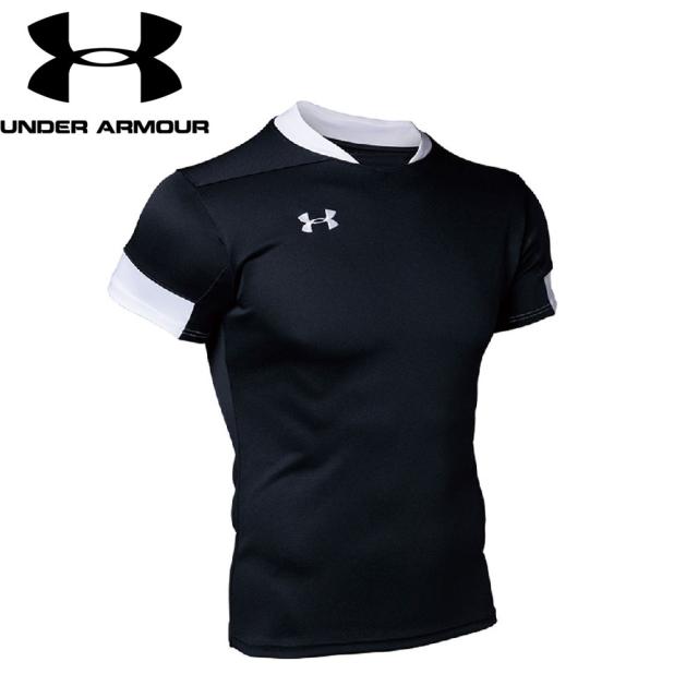 アンダーアーマー ラグビー プラクティス ショートスリーブ シャツ（ブラック・サイズ：XL） UNDER ARMOUR　UA 1365028-001-XL返品種別Aの通販は 4,896円