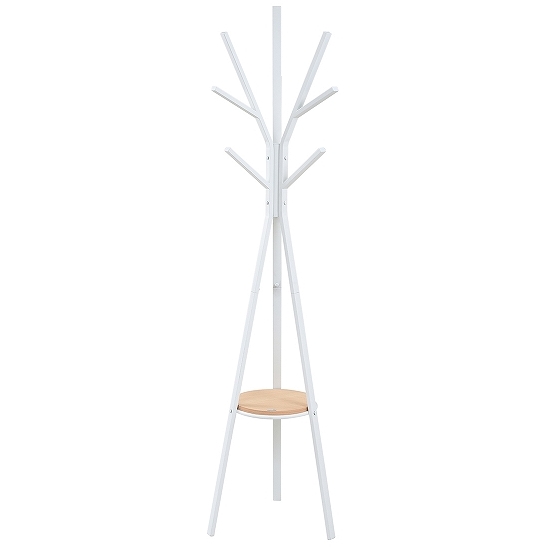 JK-PLAN(ジェイケイ・プラン) DRT-1006-WH ポールハンガーラック(ホワイト)Rita series PoleHanger(リタ)[DRT1006WH] 返品種別Aの通販は