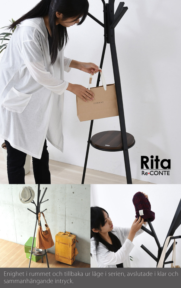 JK-PLAN(ジェイケイ・プラン) DRT-1006-BK ポールハンガーラック(ブラック)Rita series PoleHanger(リタ)[DRT1006BK] 返品種別Aの通販は 11,800円