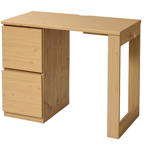 JK-PLAN(ジェイケイ・プラン) FWD-0002-NA シリーズコンパクトツインデスクチェストタイプ(ナチュラル)ウィッツ[FWD0002NA] 返品種別Aの通販は