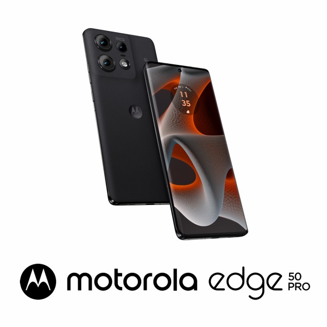 Motorola（モトローラ） motorola edge 50 pro（12GB/256GB） − ブラックビューティ PB1K0000JP(EDGE50PRO返品種別B