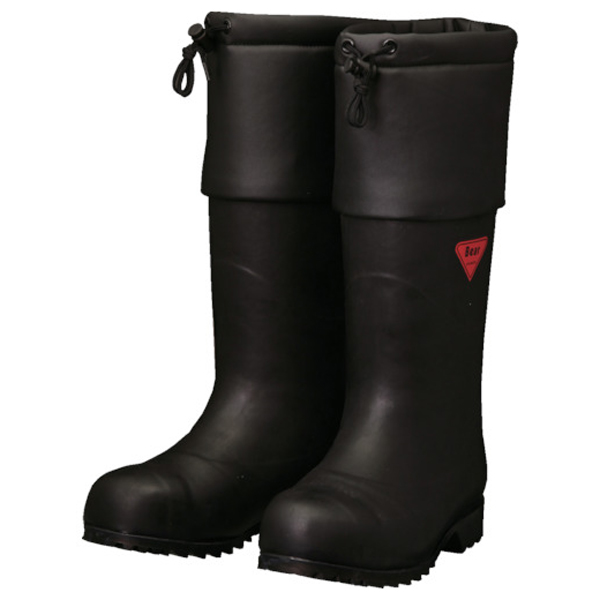 シバタ工業 AC111-25.0 防寒安全長靴 セーフティベアー白熊(ブラック) 25.0cm[AC111250] 返品種別Bの通販は