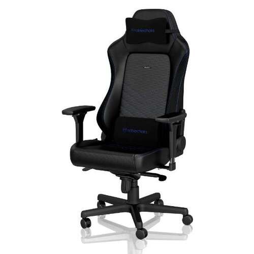 noblechairs NBL-HRO-PU-BBL-SGLEC ゲーミングチェア HERO（ブルー ...