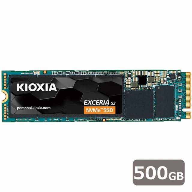 KIOXIA(キオクシア) EXCERIA G2 NVMe1.3c対応 SSD 2TB M.2 2280(PCIe Gen3x4)「BiCS FLASH TLC」 SSD-CK2.0N3G2  N 返品種別B