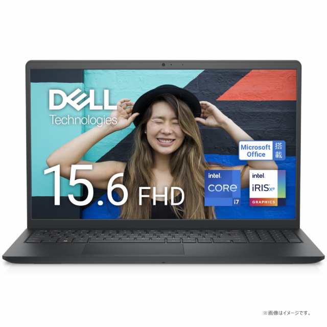 DELL（デル） NI375J-EHHBNPB 15.6型 ノートパソコン Inspiron 15 3520（Core i7/ メモリ 16GB/ 512GB SSD/ Office Home＆Business 2021+