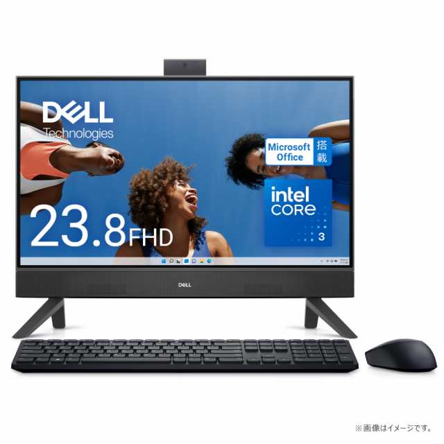 DELL（デル） AI537J-EHHBNPB 23.8型 オールインワンデスクトップパソコン Inspiron 24 5430（Core 3/ メモリ 8GB/ 512GB SSD/ Officeあ