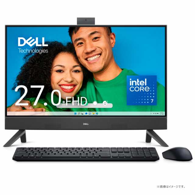 DELL（デル） AI779TJ-EHLNPB 27.0型 オールインワンデスクトップパソコン Inspiron 27 7730（Core 7/ メモリ 16GB/ 1TB SSD）-　ダーク