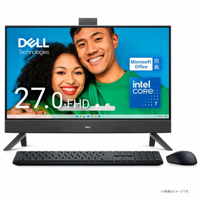 DELL（デル） AI779TJ-EHHBNPB 27.0型 オールインワンデスクトップパソコン Inspiron 27 7730（Core 7/ メモリ 16GB/ 1TB SSD/ Officeあ