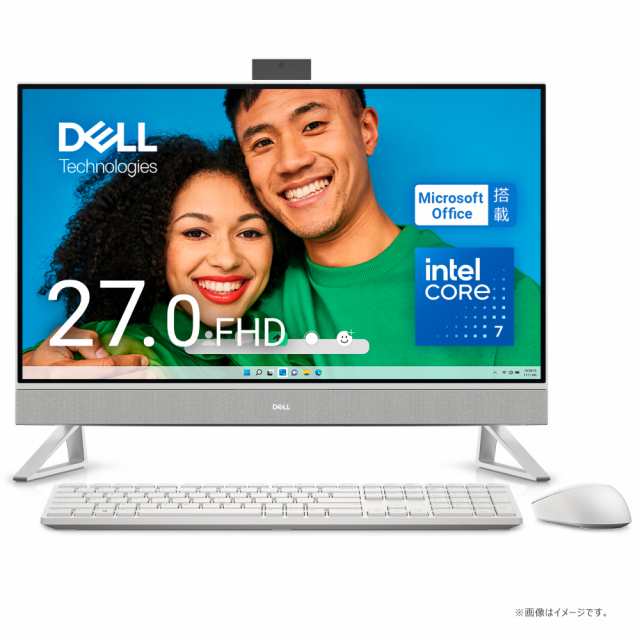 DELL（デル） AI779TJ-EHHBNPW 27.0型 オールインワンデスクトップパソコン Inspiron 27 7730（Core 7/ メモリ 16GB/ 1TB SSD/ Officeあ