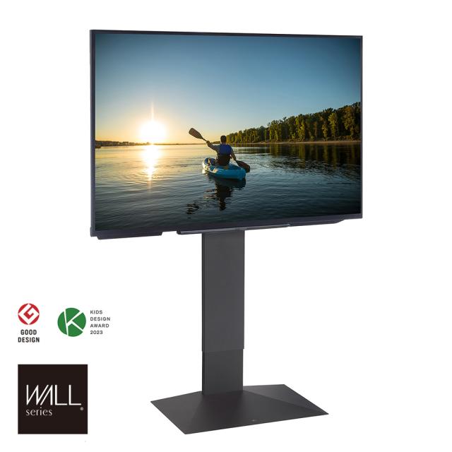 EQUALS 45〜80対応　キャスターベース テレビスタンド ウォールナット Amazon.co.jp: WALL 【デザイン賞4冠】 A2 CASTER BASE テレビ