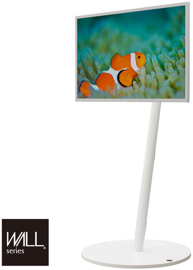 ナカムラ テレビスタンド［24〜55型対応 /キャスターベース /A2 ロータイプ /サテンホワイト］ EQUALS WALL WLTVL4111返品種別Aの通販は