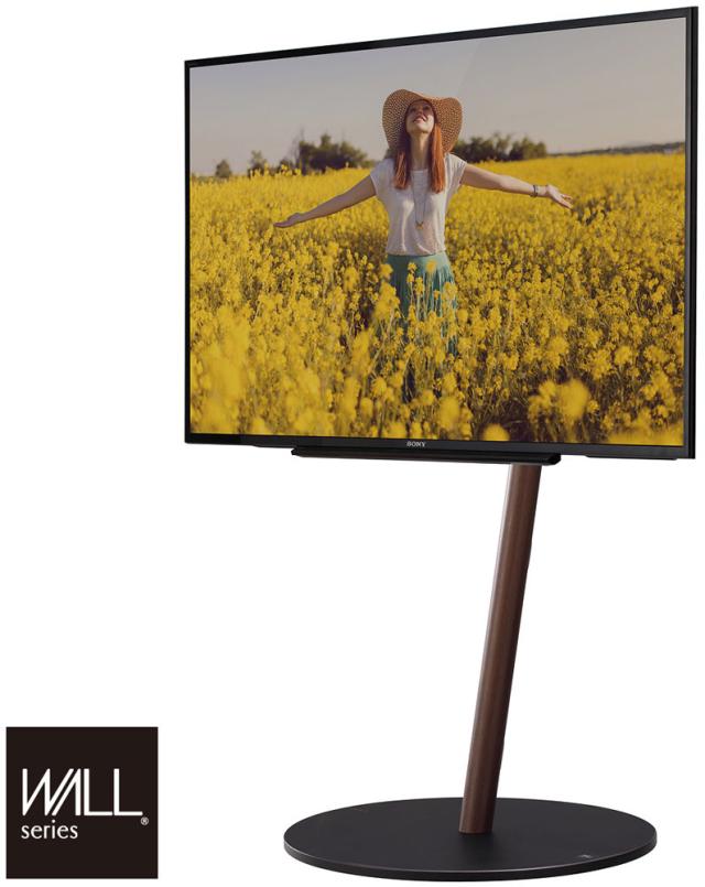 ナカムラ テレビスタンド［45〜80型対応 /キャスターベース /A2 ラージタイプ /ウォールナット］ EQUALS WALL WLTVL6238返品種別Aの通販は 35,900円