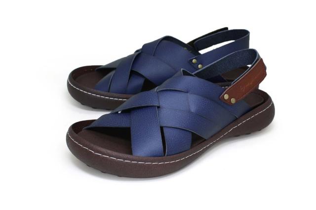 RegettaCanoe バックベルト付き編み込みカバーサンダル（ネイビー・サイズ：S 22.5-23.0cm） リゲッタカヌー CJNT1000-NVY-S返品種別Aの通販は 6,703円