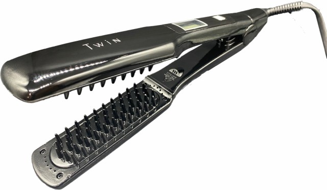 next innovation SM-3038T-BK ヘアアイロン（ブラック）Brush Iron Twin（ツイン）[SM3038TBK] 返品種別A