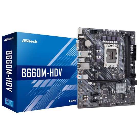 ASRock（アスロック） B660M-HDV ASRock B660M-HDV Micro-ATX対応