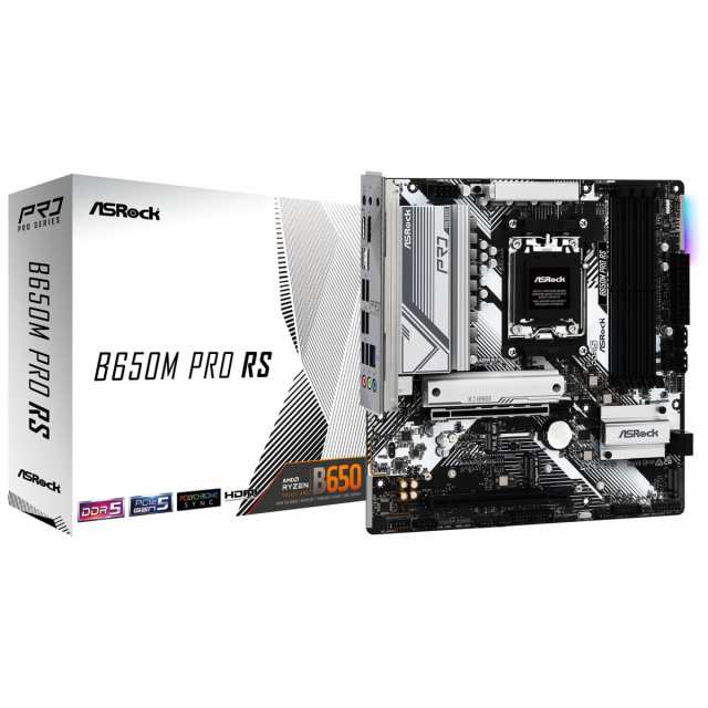 ASRock（アスロック） B650M PRO RS ASRock B650M Pro RS / microATX対応マザーボード[B650MPRORS] 返品種別B