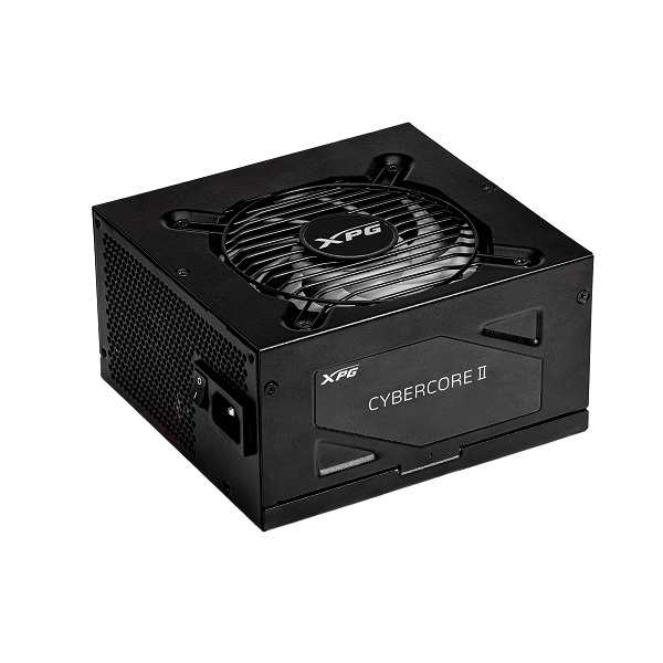 XPG CYBERCOREII1300P-BK 80PLUS PLATINUM認証 CYBERCORE IIフルモジュラー電源ユニット 1300W[CYBERCOREII1300PBK] 返品種別B