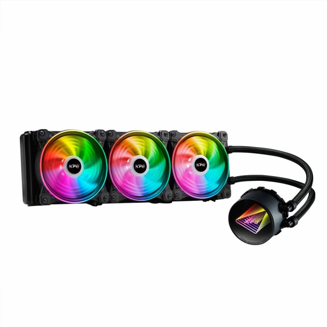 XPG LEVANTEX360-BKCWW オールインワン CPU 水冷クーラー(ブラック)LEVANTE X 360[LEVANTEX360BKCWW] 返品種別B