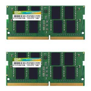 SiliconPower（シリコンパワー） PC4-19200 (DDR4-2400）260pin DDR4 SODIMM 32GB（16GB×2枚） SP032GBSFU240B22返品種別B