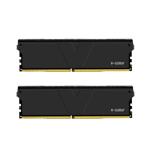V-Color SKYWALKER PLUS Series PC4-28800 / DDR4 3600 Mhz メモリモジュール 8GB × 2枚組（Black）  TO408G36S818DSPKKK返品種別B